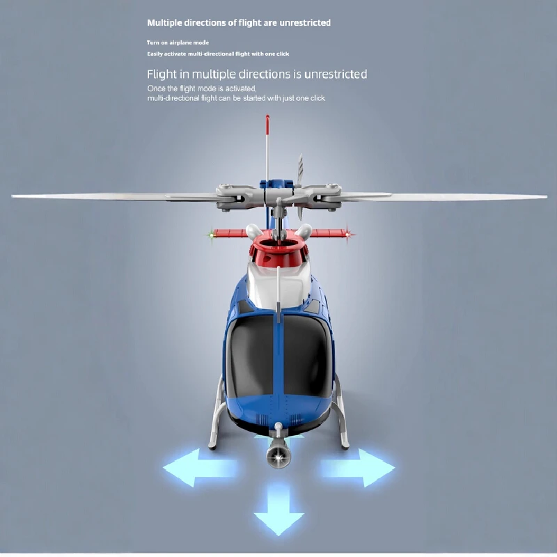 2025 C138 PRO مروحية RC بدون فرش - نموذج مقياس جرس 206-نمط، RHSK #1