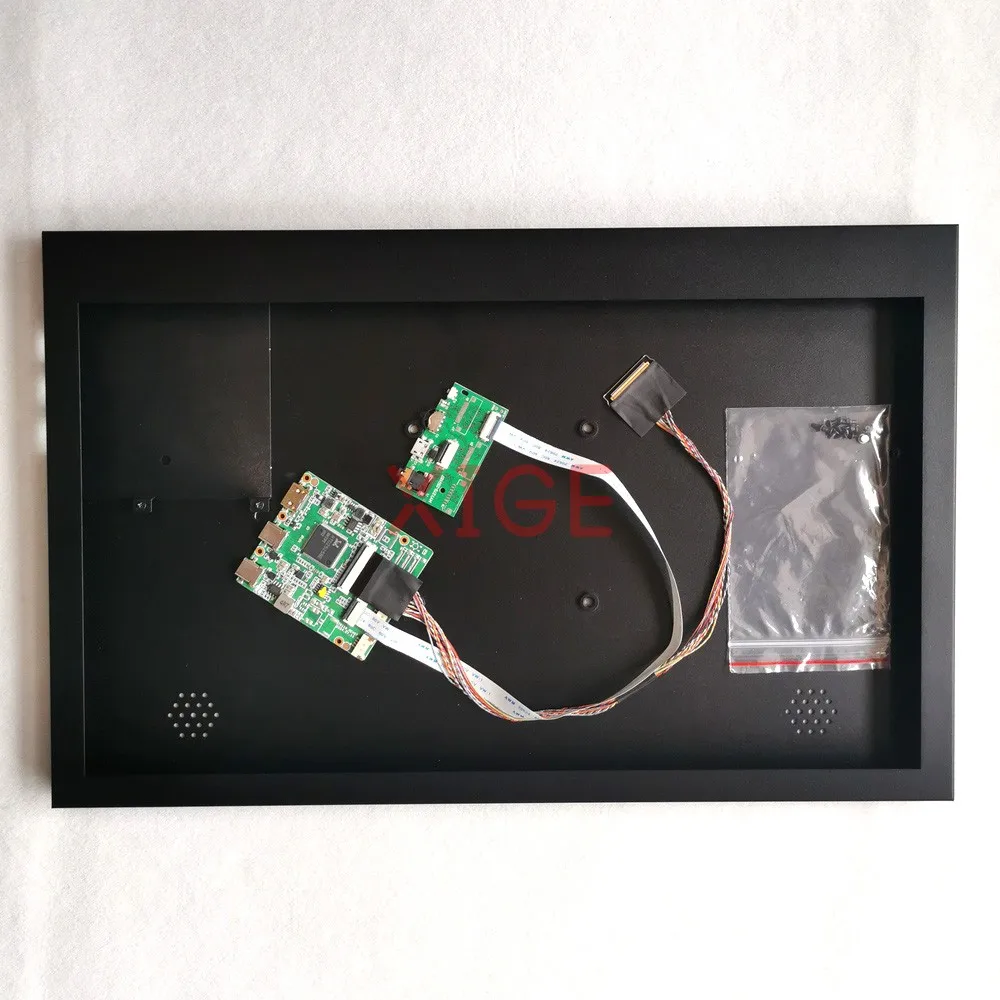 

For LP156WH4-TLA1/B1/C1/N1/Q1 LVDS 40 Pin TYPE-C Mini-HDMI 1366x768 USB-C 3.0 15.6" Laptop Panel Metal Case+Controller Board Kit