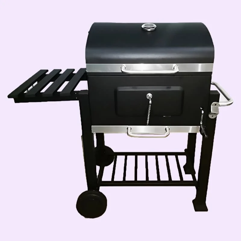 Flat Top Grill Barbecue Portable Rotating Grill Barbeque Santa Maria Grill Stainless Steel Quick Heat Smokele Outdoor Barbecue