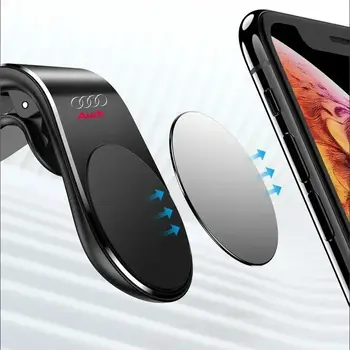 通用汽車手機支架適用於AudiA4 A3 A5 A6 A7 A8 Q3 Q5 Q7 Q8 B5 B6 B7 B8 B9 Q7 8P 8V 8L A8 Q2 Q5 RS3 RS 10 最佳銷售 奧迪A3 8V手機支架 - №6