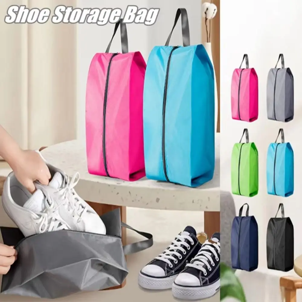 

4Pcs Dust-proof Foldable Shoe Storage Bag Portable Waterproof Shoes Pouch Case Convenient Large Capacity Shoes Organizer Unisex
