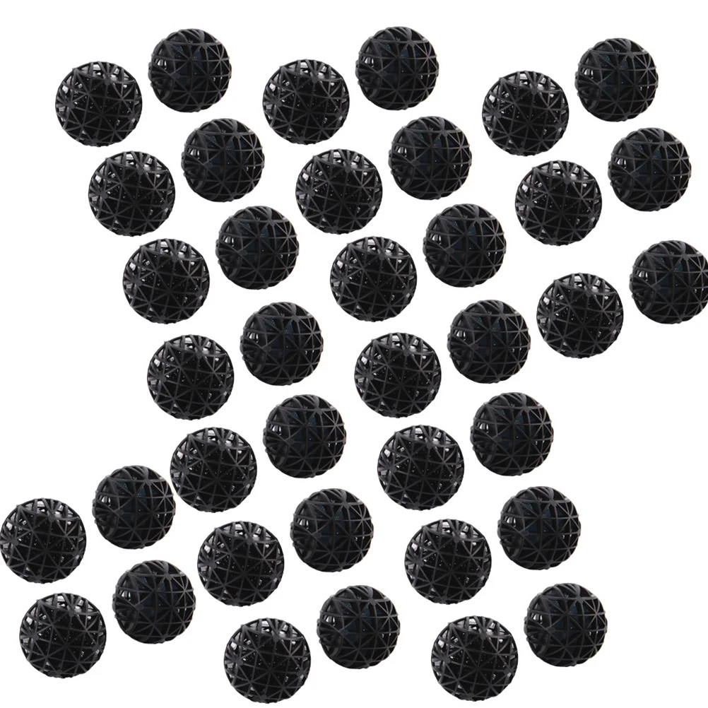 

50 Pcs Bio Balls Fish Tank Filter Aquarium Biological Biochemical Accessories Stable Quality Reduce Death Increase Oxygen