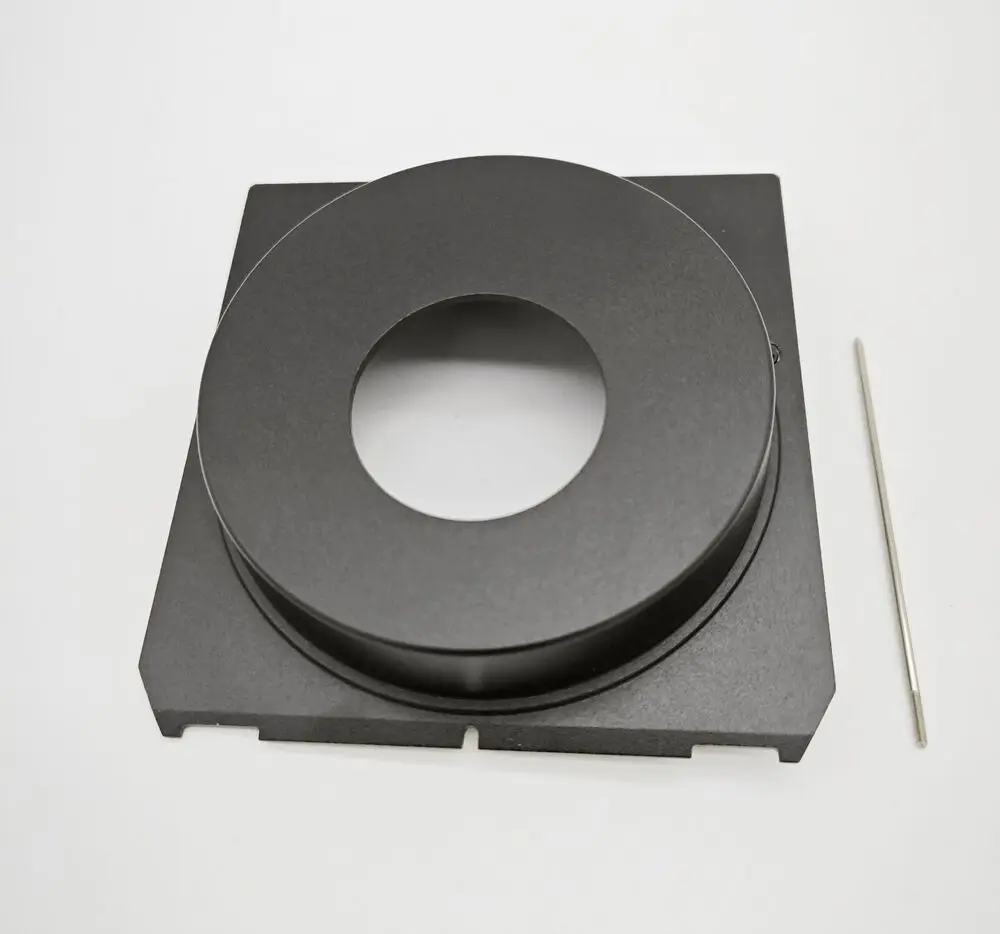 Imagem -02 - Proscópio-metal Lens Board para Lente Câmera 4x5 Cobre 18 mm