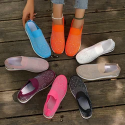 Women Sneakers New Fashion Lightweight Designer Loafers Casual Flats Shoes Outdoor Breathable Sneakers Women Shoes for Women