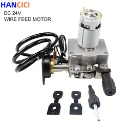 Welding Machine Accessories DC24V Wire Feed Assembly Wire Feeder Motor MIG Welding Machine Welder Euro Connector MIG-160
