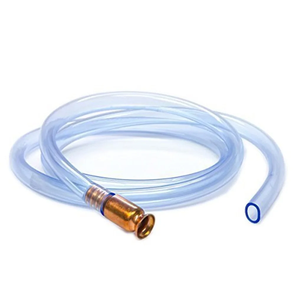 Self Priming Siphon Hose, Crystal Clear Food Grade Tubing 5.9ft Length, 0.07in Thickness Multipurpose Siphon Hose For Water