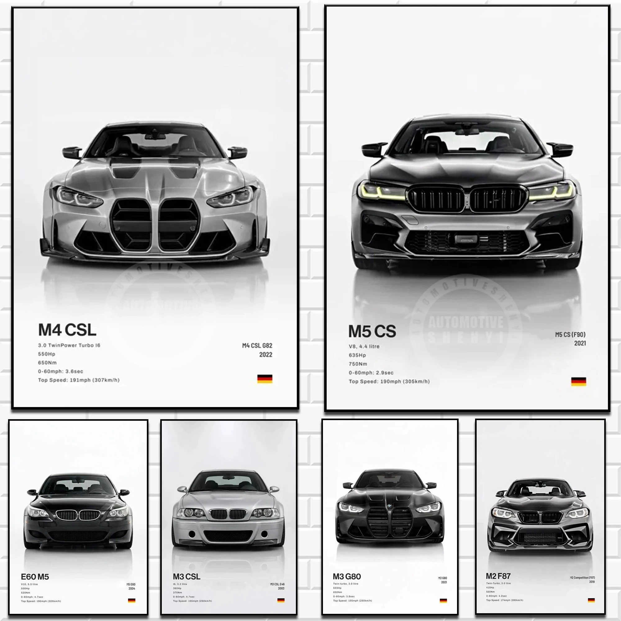 Minimalist supercar poster car supercar canvas painting home living room interior decoration painting wall art car enthusiast