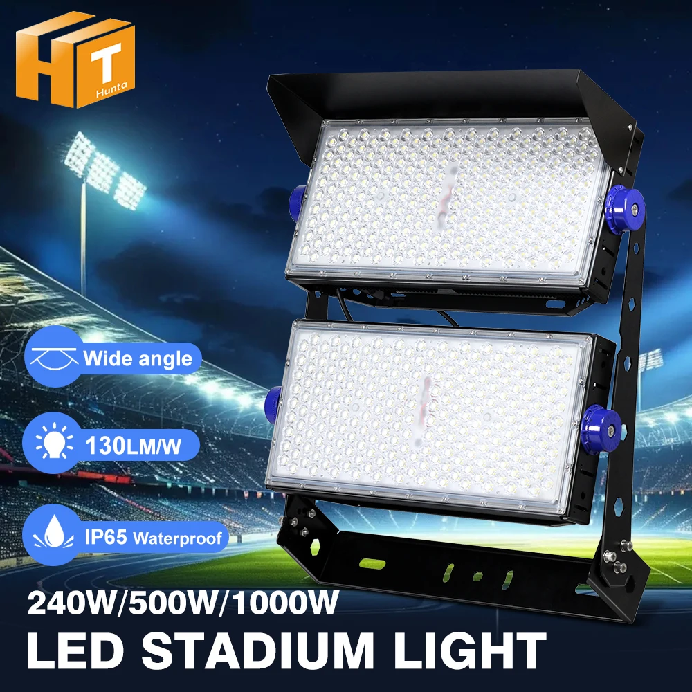 

Светодиодный светильник для стадиона для различных сценариев, высокая яркость 240 Вт, 500 Вт, IP65, водонепроницаемый для наружного освещения туннеля в парке автомобиля
