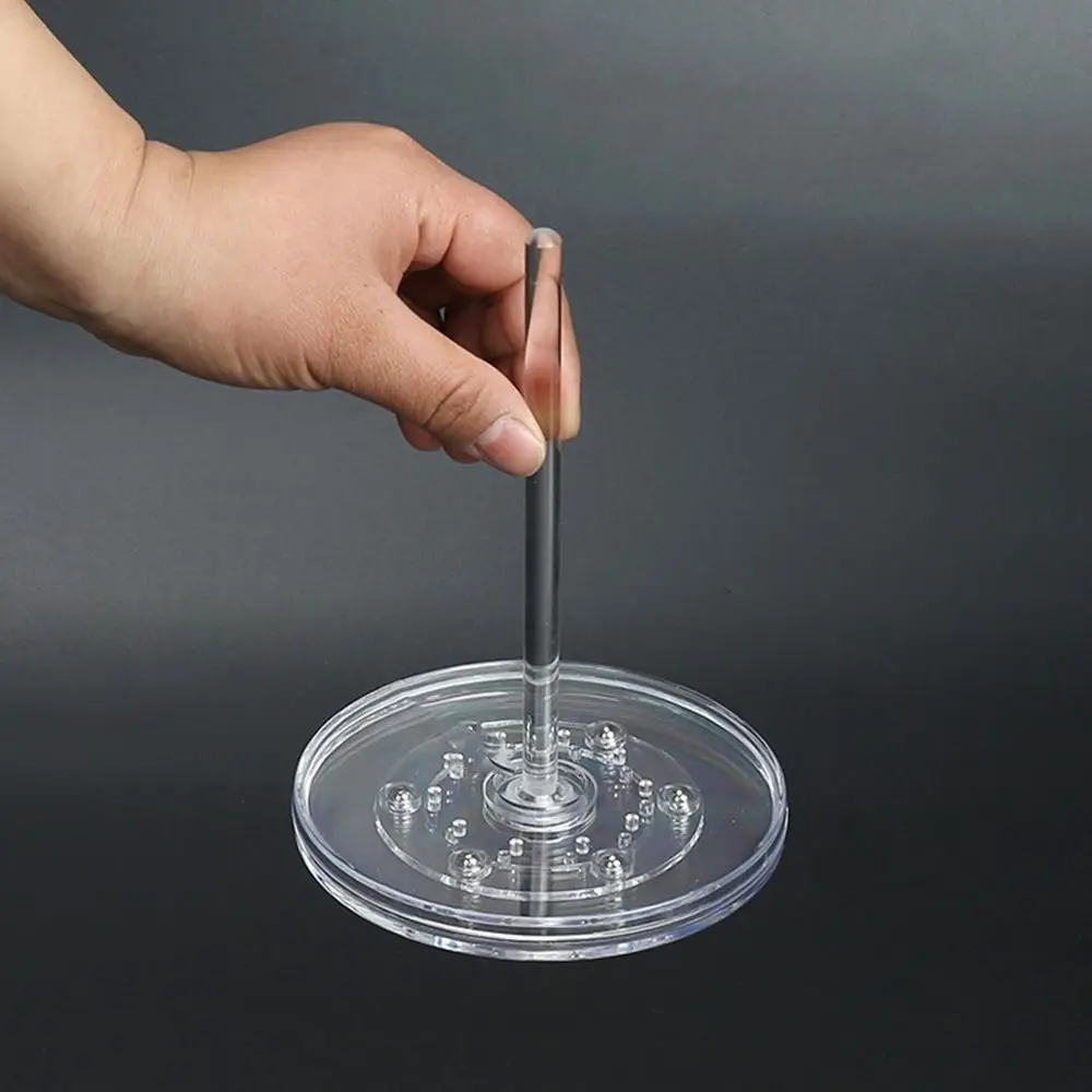 Detachable Yarn Holder Plastic Yarn Axis Frame Portable Rotatable Knitting Tool Anti-tangle Detachable Yarn Holder Hand Knitting