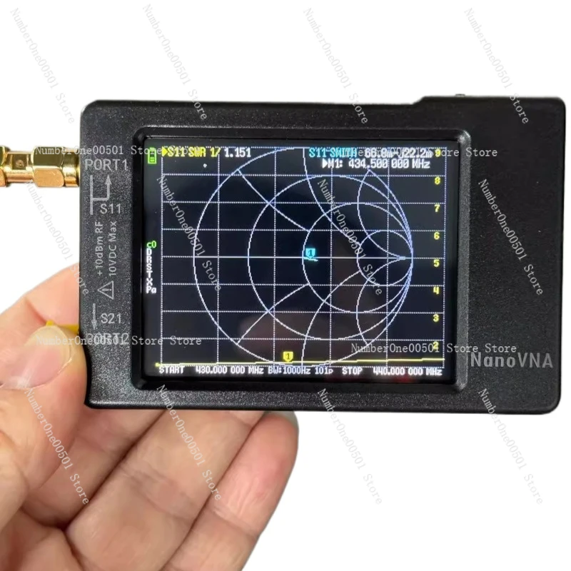 NanoVNA 2.8 inch 4 inch, vector network analyzer, antenna analyzer, shortwave VHF UHF