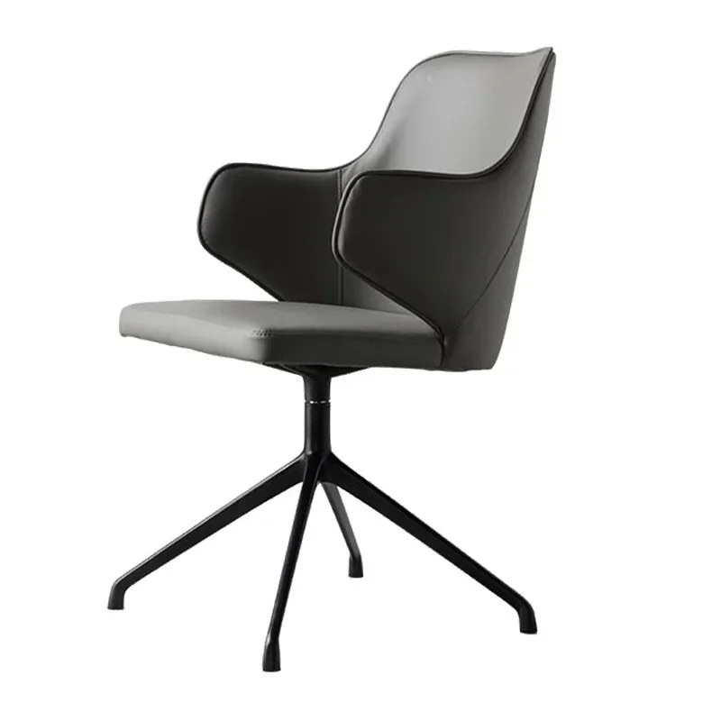 Home desk chair Italian minimalist design style office swivel chair hotel hotel front desk leisure computer