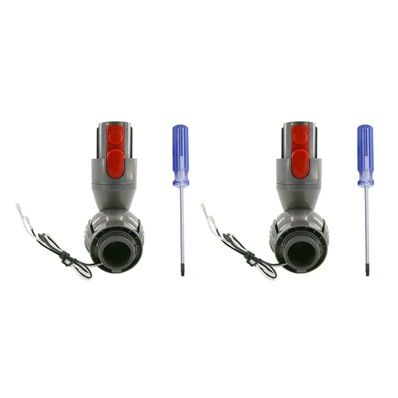 ABUD-2X untuk Dyson V8 V10 Aksesori Pengganti Sikat Lantai Penyedot Debu Kepala Koneksi Kepala Penggerak Langsung