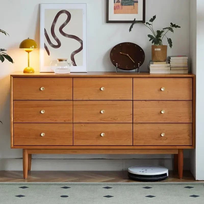 Storage Cabinet Bedroom Living Room Drawer Cabinet Small Unit Side Cabinet Nordic Japanese Locker