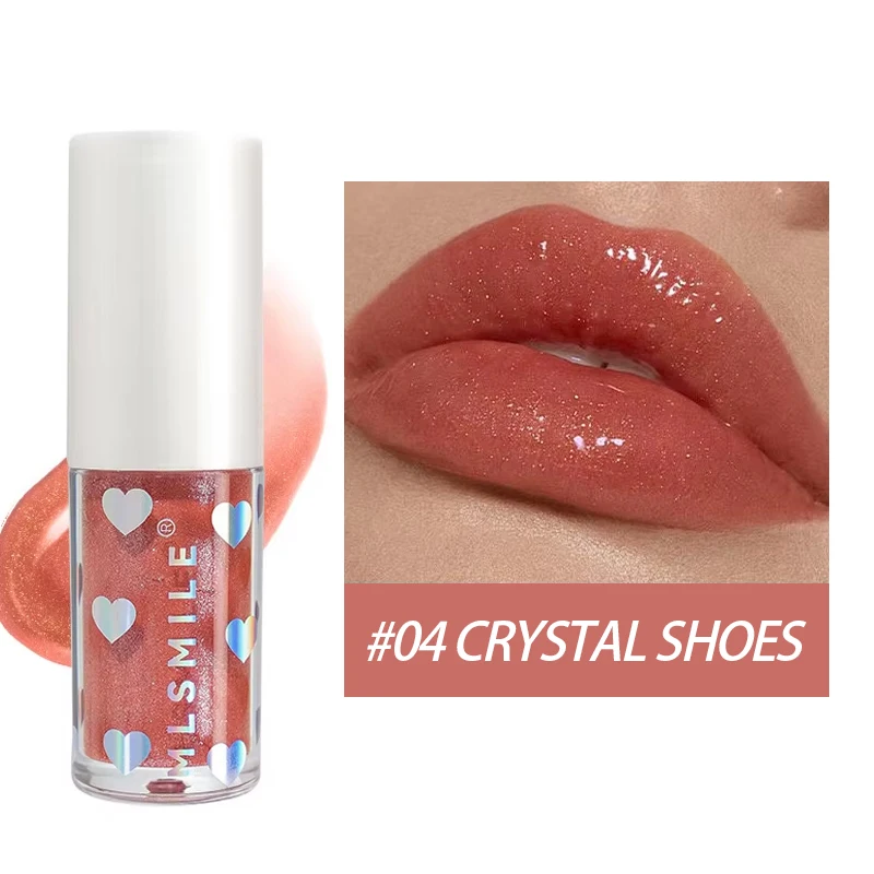 6 Kolorów Perłowy Błyszczyk do Ust Długotrwały Nawilżający Lakier do Ust Wodoodporny Nieprzywierający do Kubka Płynna Pomadka do Ust Makijaż Kosmetyki.