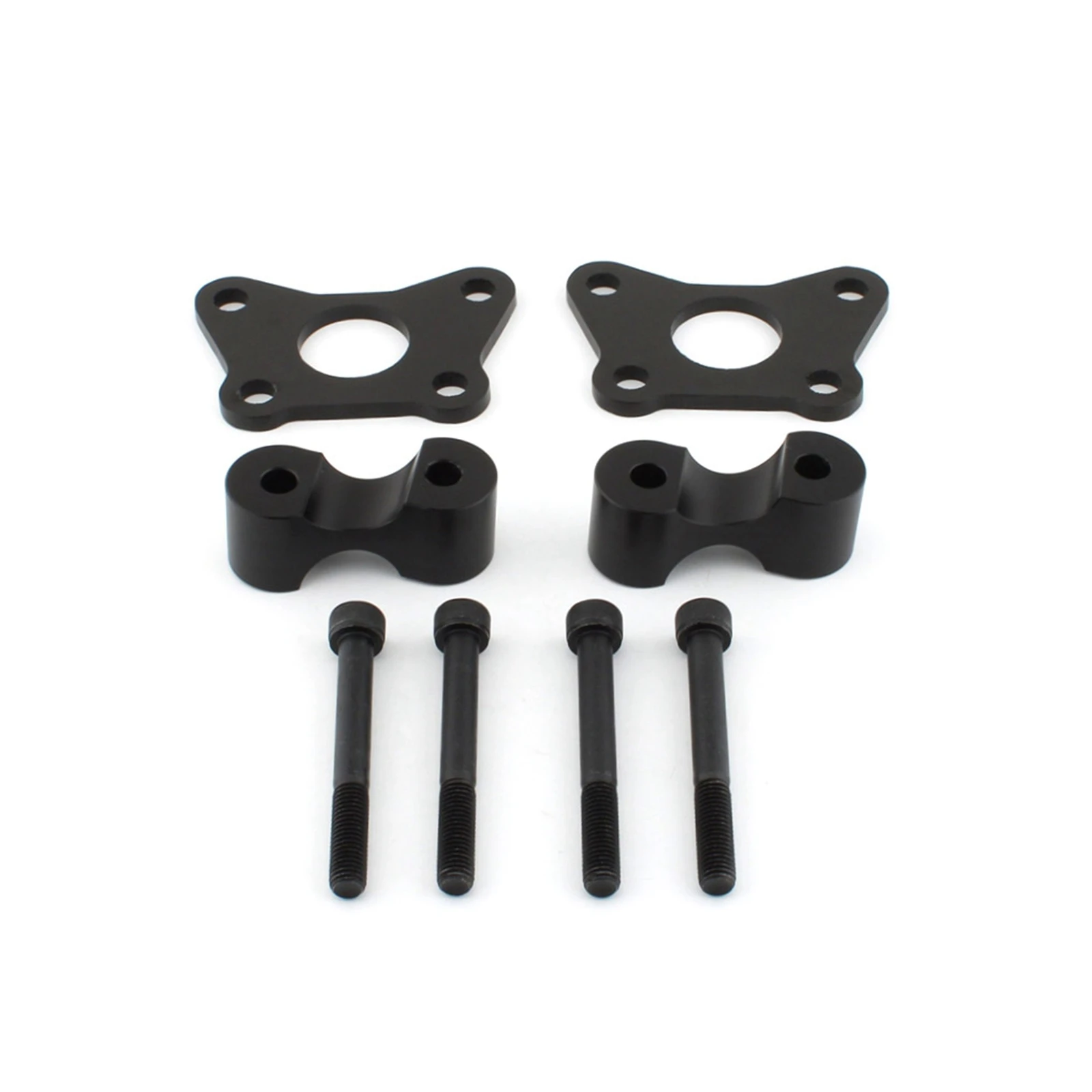 Motorcycle Handlebar Riser Extension Kit For Can-Am Spyder RT RTs F3 F3s Black