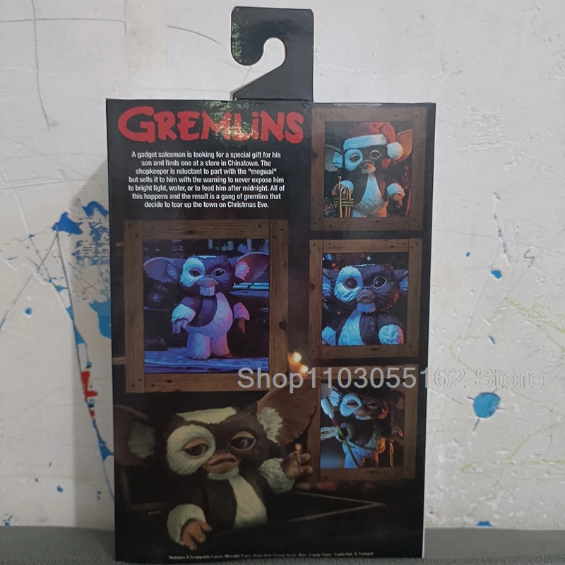 NECA New Movie Gremlins Christmas Edition Gremlins Action Figure Collectible Gremlins Anime Toy Model Birthday Gift