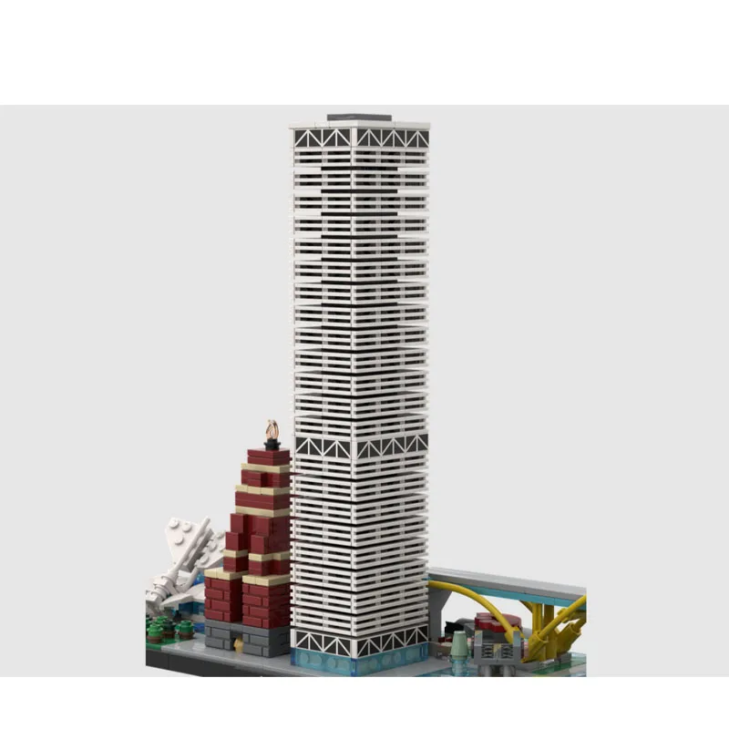 

MOC-110898 City Classic Famous Skyscraper Building Block Model 2543 Parts Boys Children's Birthday Christmas Toy Gift
