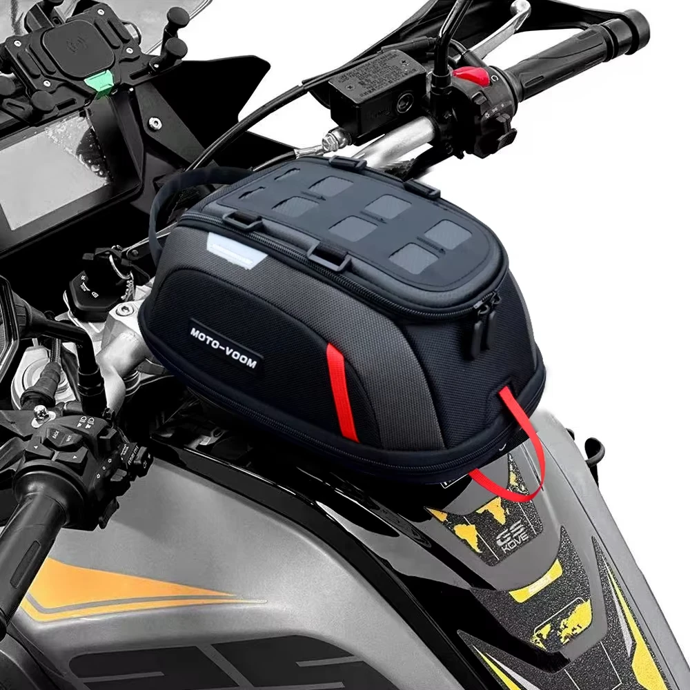 Accesorios moto For VOGE DS625X DS900X Magnetic Fuel Tank Bag 525DSX Large Capacity Tank Bags Portable Card Phone Tool Bag