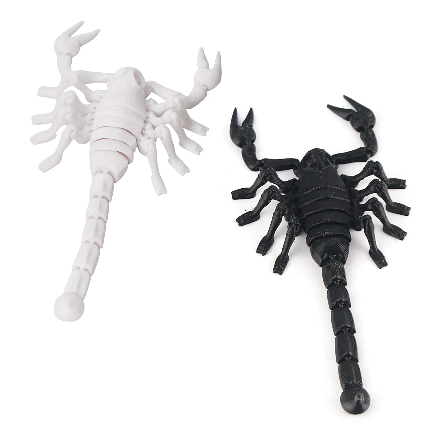 3D printed scorpion, simulated animal model, leg swinging, hand-held model toy, parent-child interactive entertainment