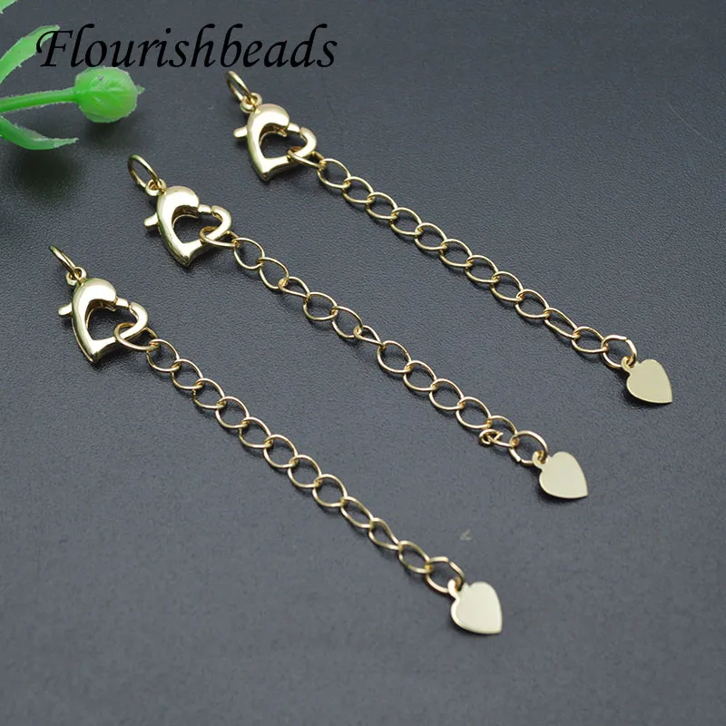 Color Remain Good Plated Extension Chain Extended Chains Tail Chains Extender For Jewelry Making