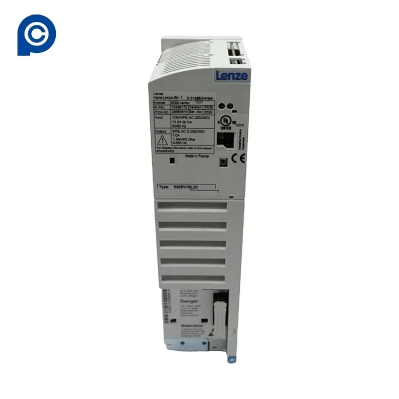 Original New Lenze E82EV152K2C Single Phase 8200 Vector Frequency Inverter Drive