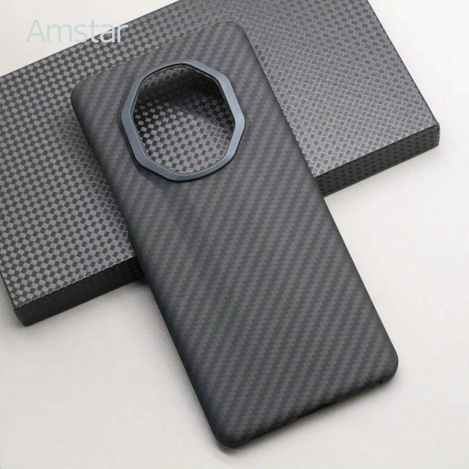 Amstar High-quality Carbon Fiber Phone Case for Huawei Mate 50 RS Ultra-thin Anti-drop 600D Aramid Fiber Mate 50 RS Cases Cover