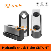 Hydraulic chuck T-slot SBT 5 6 8 CNC Lathe Chuck Jaws Inch Internal Hole Machining Holder Boring Cutting Tool Hollow T Nut Block