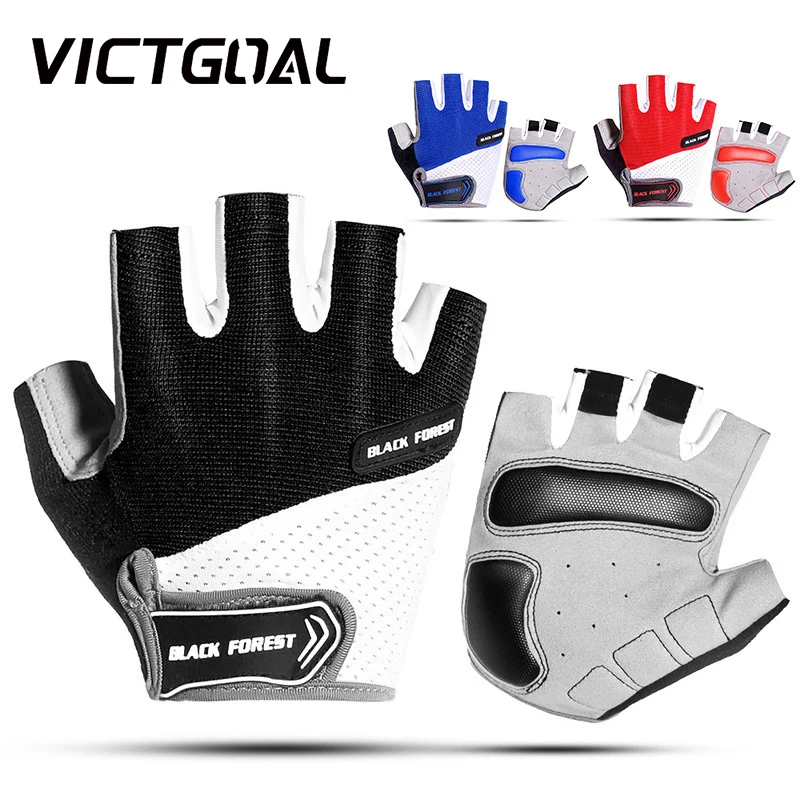 Cycling Gloves for Men Women Half Finger Bike Gloves Breathable Shockproof MTB Road Racing Riding Bicycle Gloves Sport Equipment