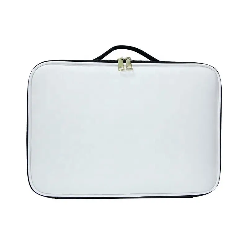 PU New Large Capacity Oxford Cloth Cosmetic Bag Women's Waterproof Portable Travel Cosmetic Bag Professional Cosmetic Tool Bag