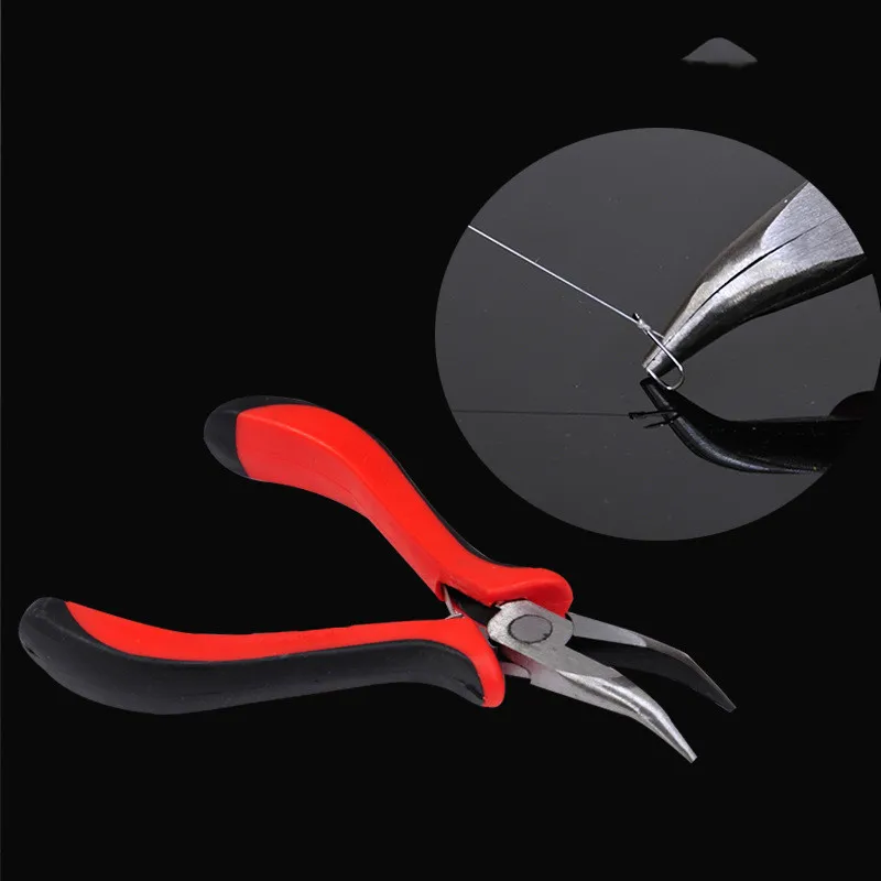 

Fishing Pliers Tools Bent Nose Tackle Accessories Lure Plier Hook Change Bait Pick Hard Lures