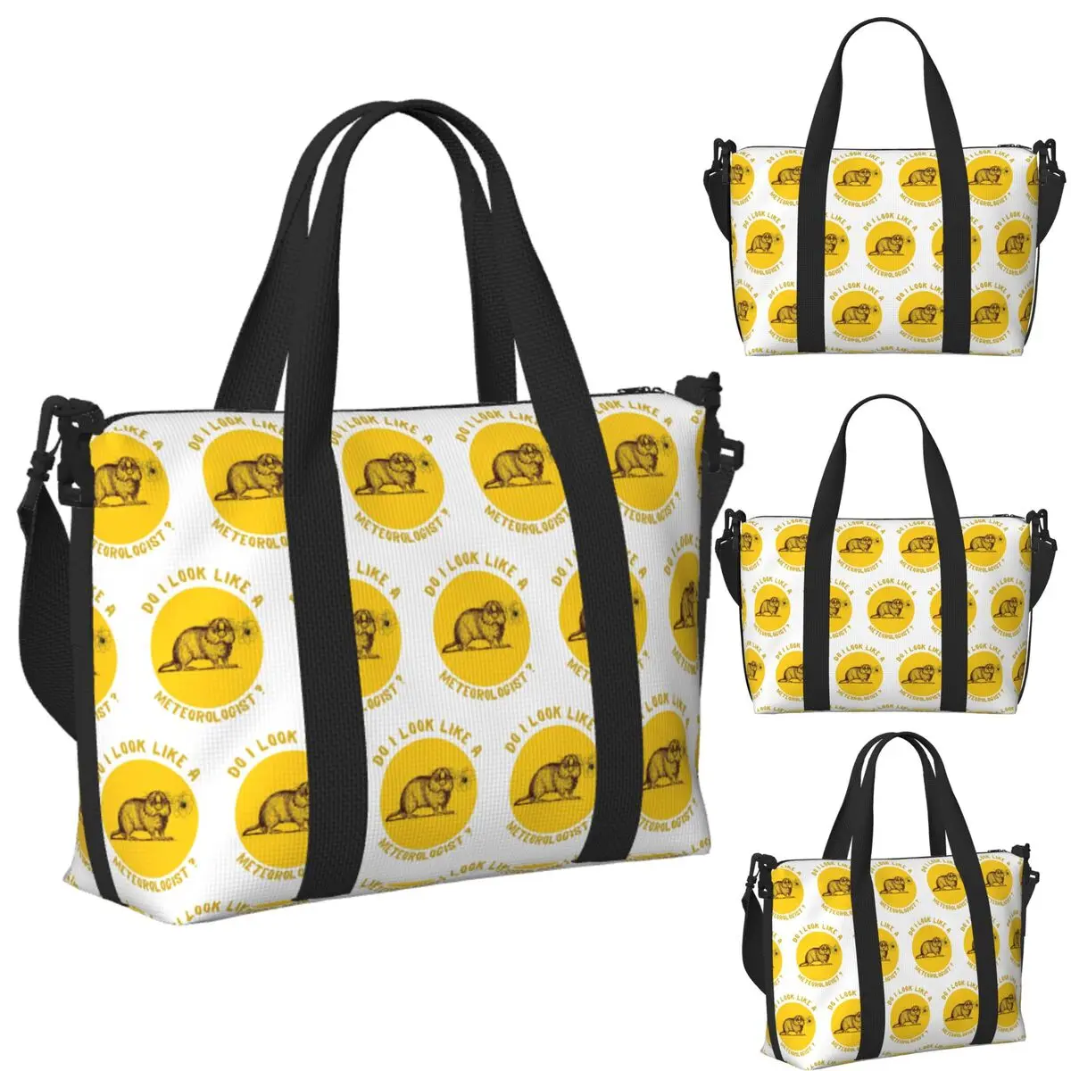 

Custom Do I Look Like A Meteorolog День земли Пляжная дорожная сумка Сумки-тоут для спортзала Йога Женская дорожная сумка для покупок