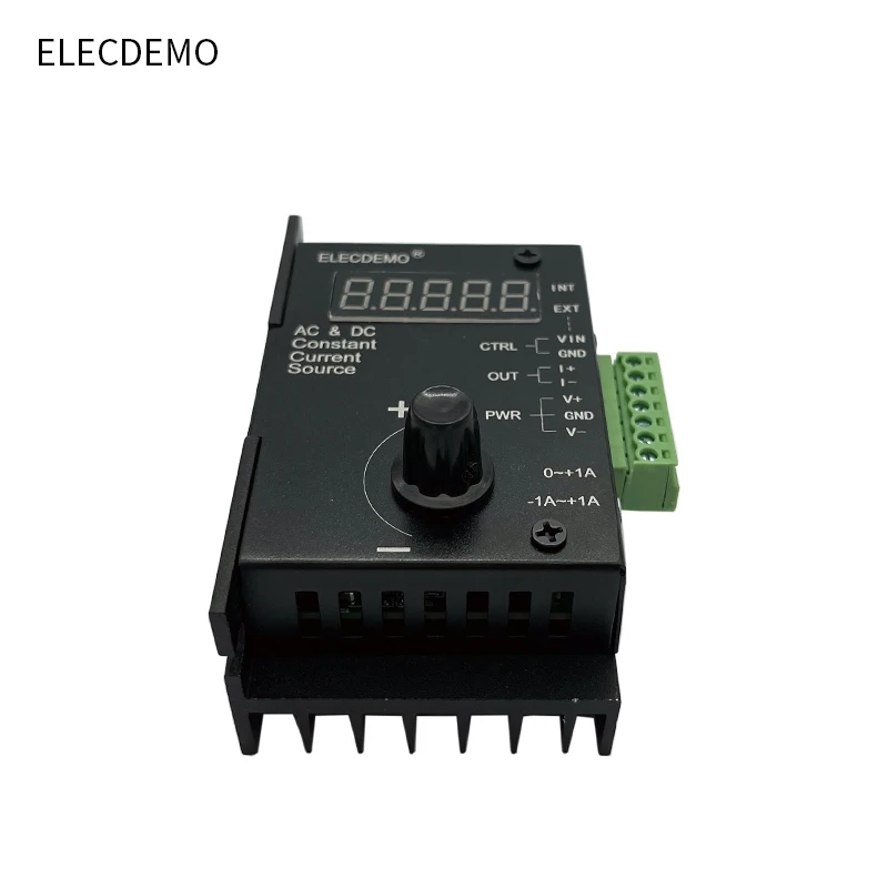 Voltage-controlled constant current source positive and negative 1A AC and DC current source proportional valve adjustable digit