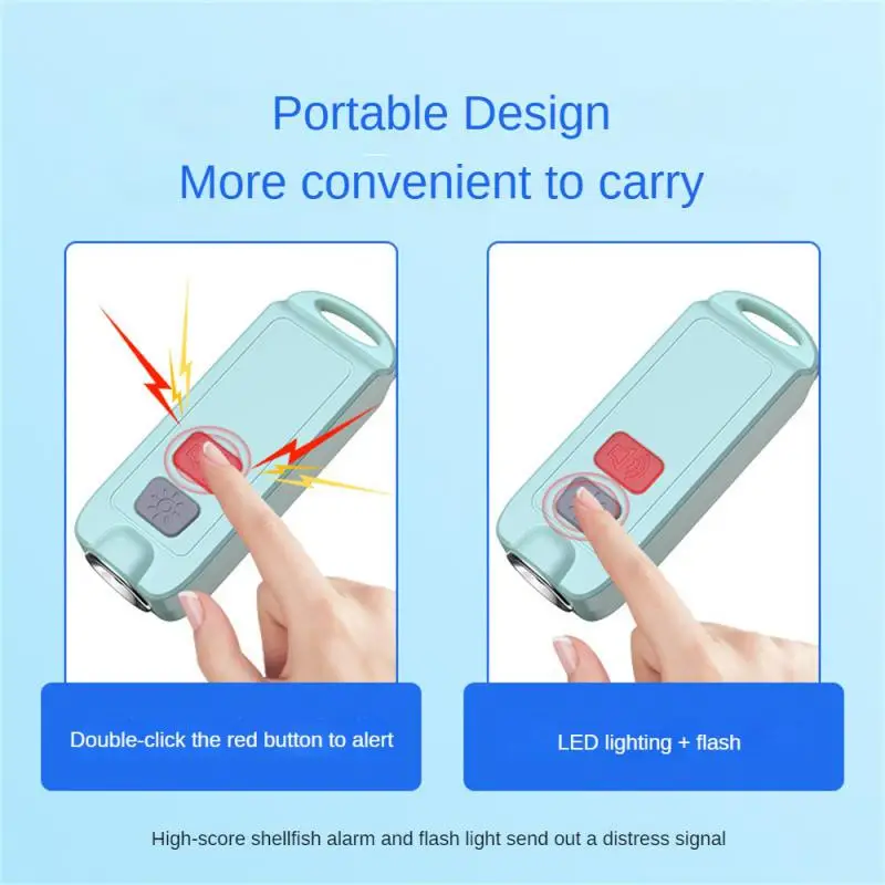 1 pz Avviso di autodifesa Facile da caricare Design impermeabile durevole ovunque Lascia che le donne e i bambini sentono a proprio agio Allarme impermeabile