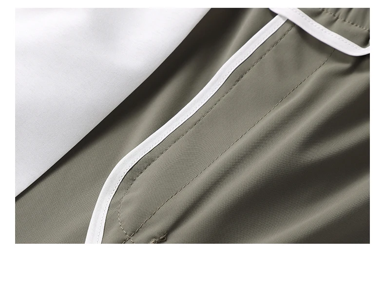 Hochelastische Herrenhose mit Vier-Wege-Stretch, Lässige Slim-Fit-Jogginghose mit Elastischem Kordelzug, Atmungsaktive Hose in Übergrößen bis 5XL – Detail 21