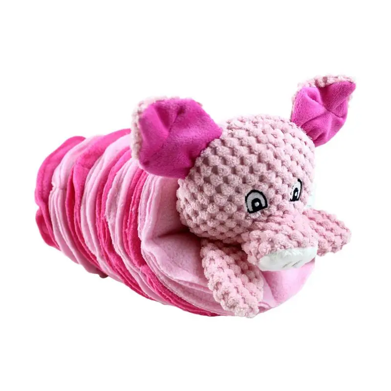 

Snuffle Toys For Dogs Dog Enrichment Toys Plush Animal Shaped Treat Dispenser Sniff Feeding Game Helps Slow Eating And Keep Busy