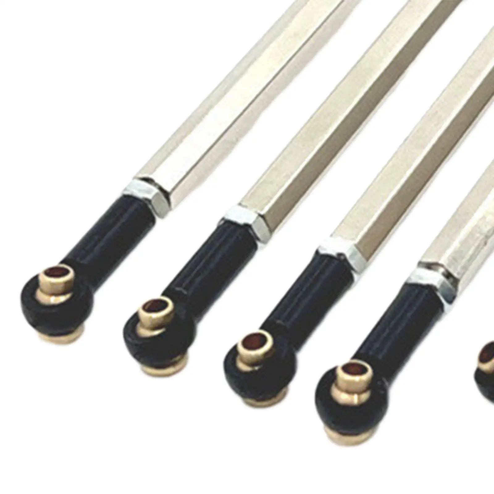 8 Pieces Chassis Linkage, Adjustable Metal , RC Chassis Link Rod RC