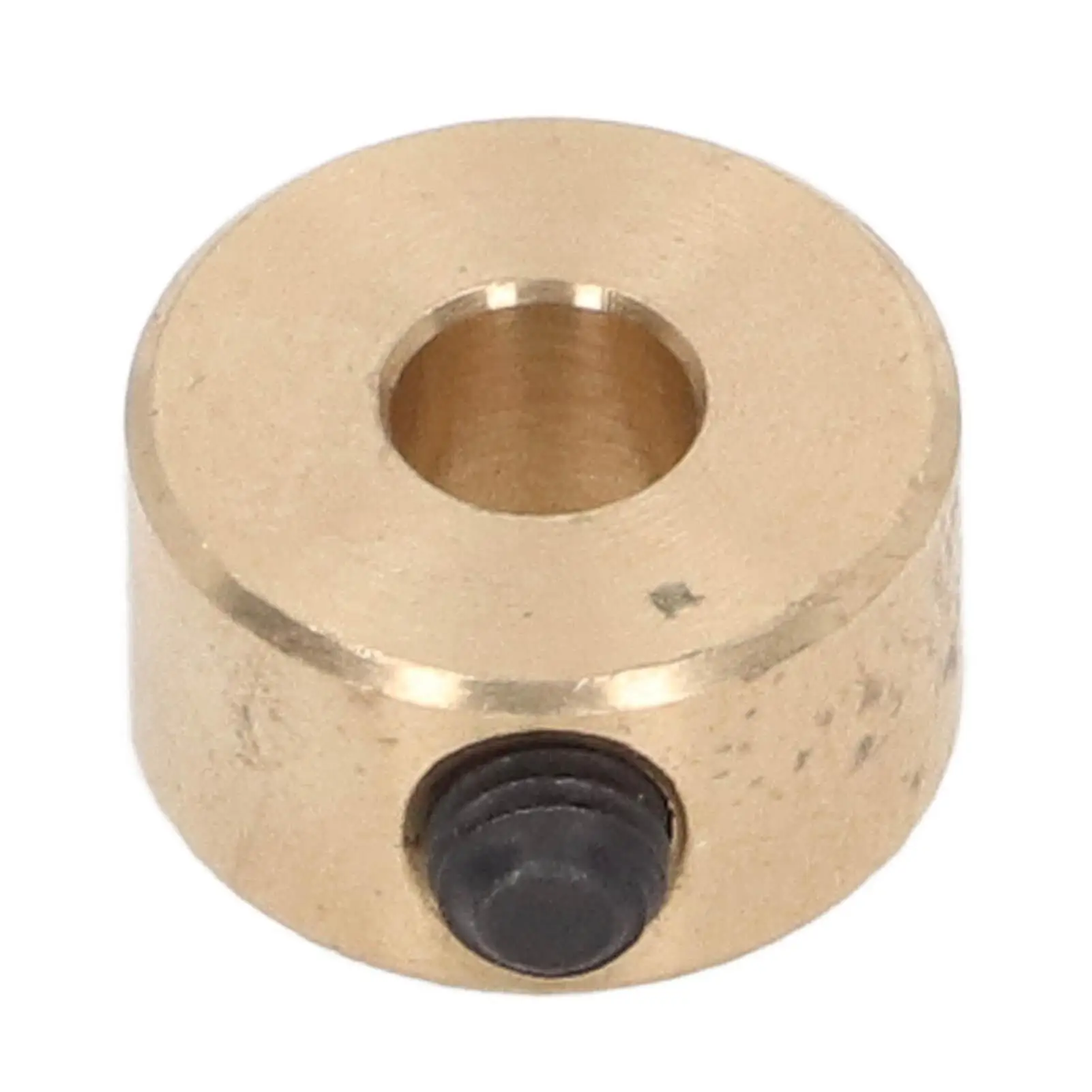 

Durable Brass Drill Bit Stop Collar with Hex Fixing Screw Easy Installation for woodworking Projects