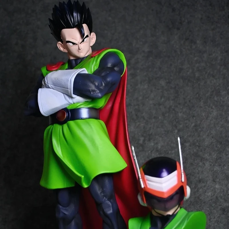 Super Saiyan Son Gohan Superman Peripheral Ornaments Birthday Gift Trendy Play Action Figures Anime Bandai Banpresto Model Doll