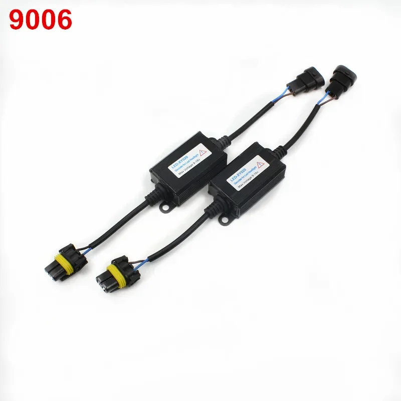 Car H1 H3 H7 H11 9005 9006 HB3 HB4 LED Decoder Warning Canceller Error Capacitor load resistor canbus for led headlight