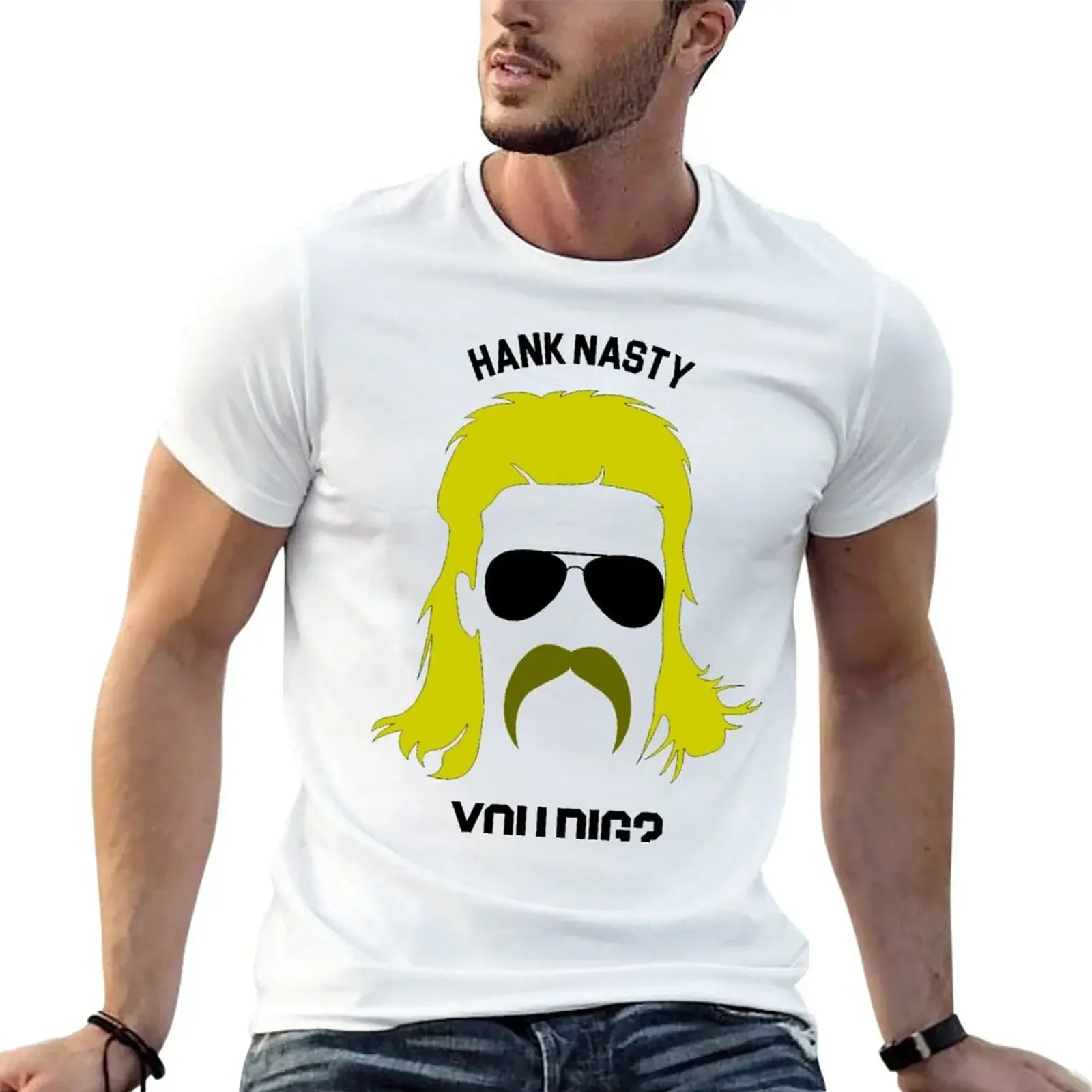 Hank Nasty - You dig? T-Shirt summer clothes anime clothes kawaii clothes men