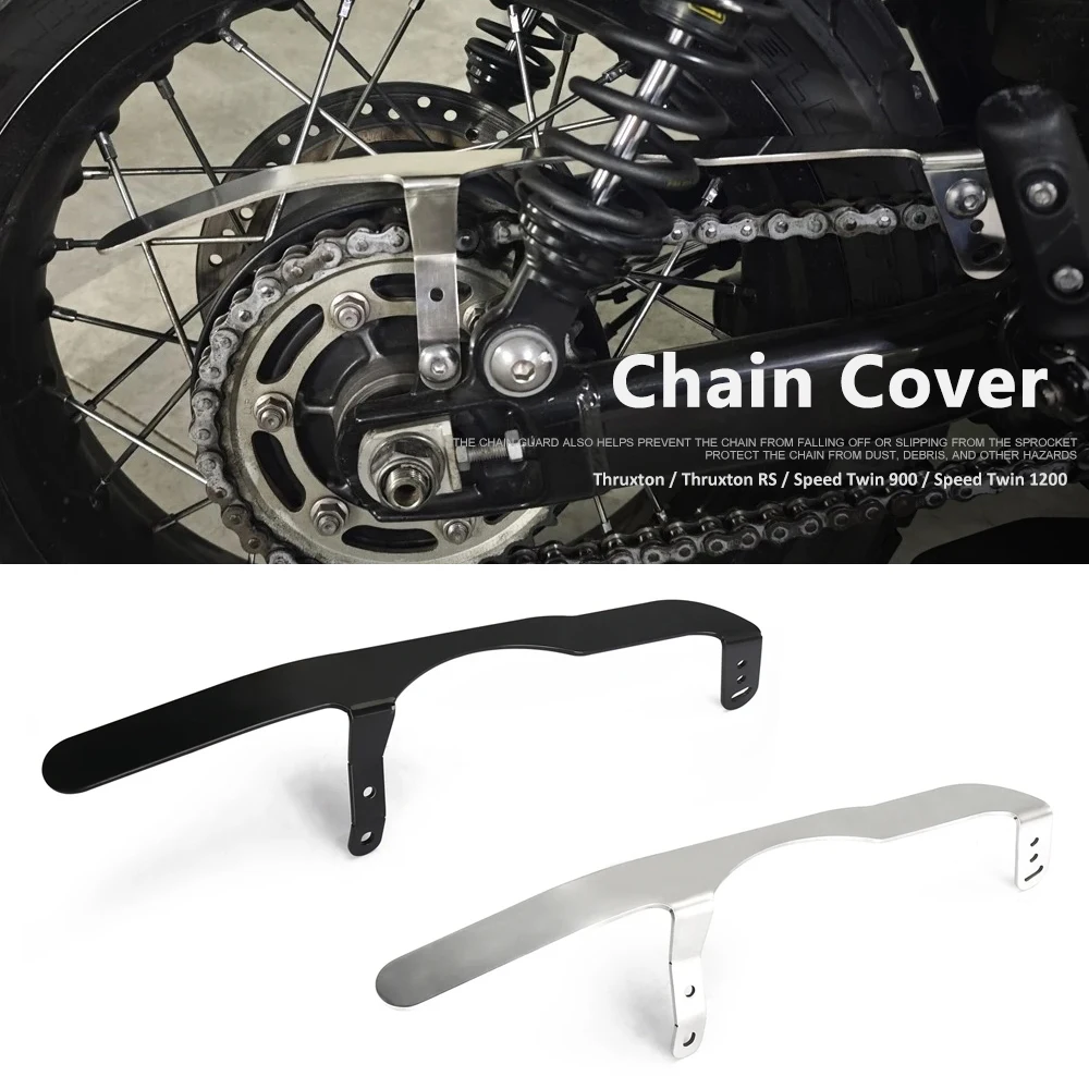 

Motorcycle Bonneville T100 T120 Belt Sprocket Cover Chain Guard Protector Guide Wheel For Speed Twin 1200 Scrambler 900 Thruxton