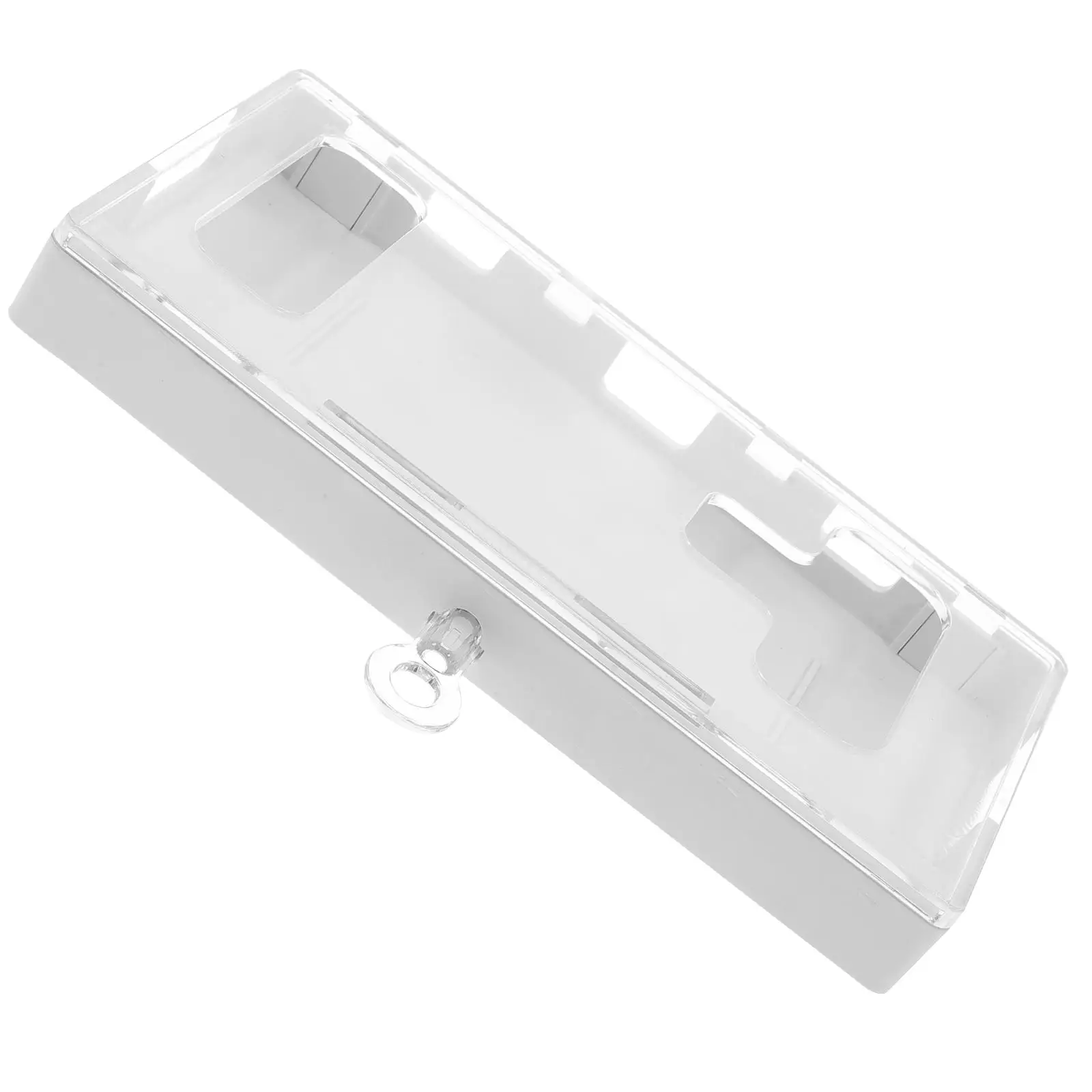Phone Lock Box Cell Phone Jail Transparent ABS Acrylic Portable Locker Compatible Most Phones Functional Slot Calls Messages