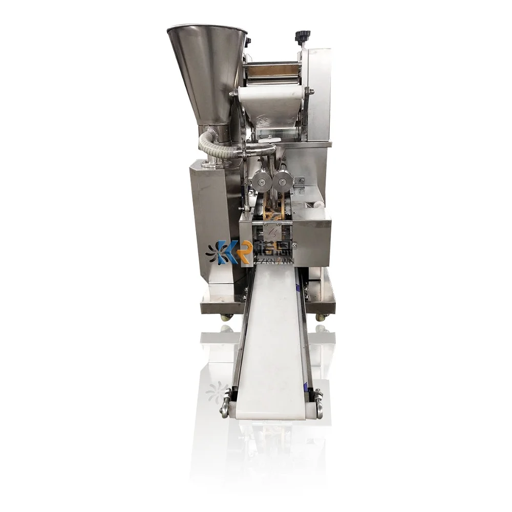 Máquina de bolinho de tamanho pequeno de aço inoxidável Samosa faz máquina automática de embalagem de bolinho