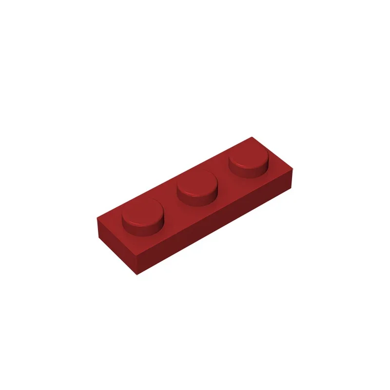 Gobricks GDS-503 Platte 1 x 3, kompatibel mit Lego 3623 Teilen, DIY-Baustein für Kinder, Partikelplatte zum Selbermachen