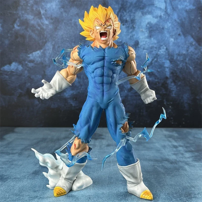 

27 см Dragon Z Majin Vegeta аниме фигурка самодетонация Super Saiyan фигурки героев ПВХ статуя фигурка модель игрушки подарок в наличии