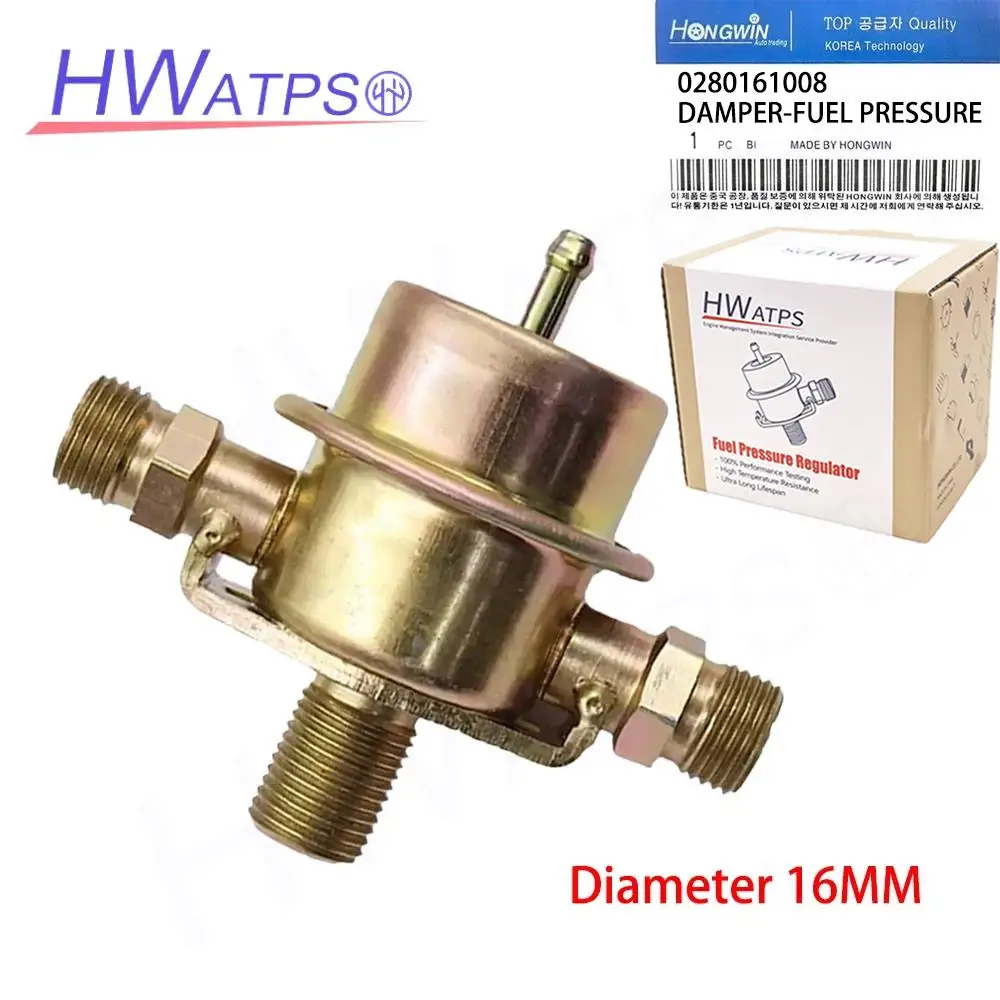 

92811020200 Diameter 16MM Fuel Pressure Damper 0280161008 For Porsche 928 Base Coupe 4.5L V8 S Coupe 4.7L 5.0L V8— Chassis 928