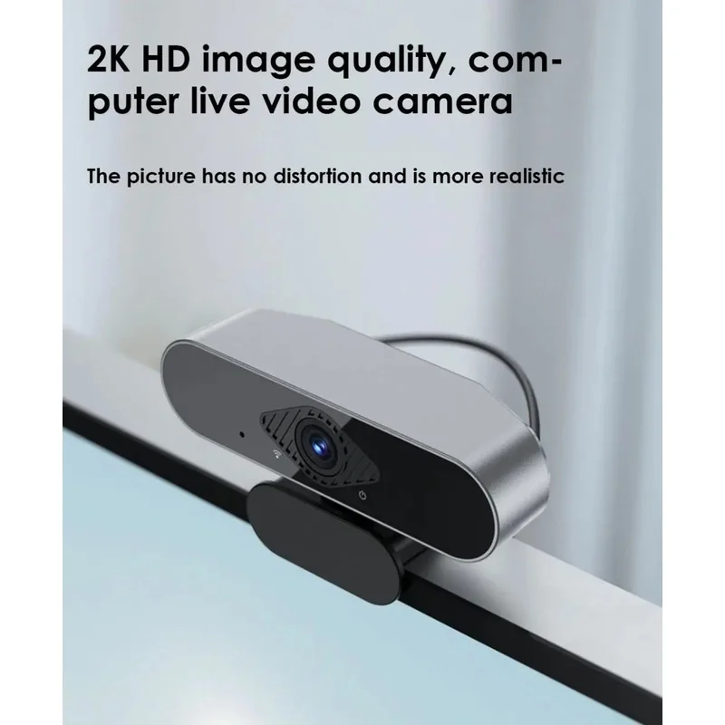 4K Webcam Plug And Play For Desktop Laptop Dedicated Live Streaming Camera for 2K HD Camera With Microphone Mini Computer Camera
