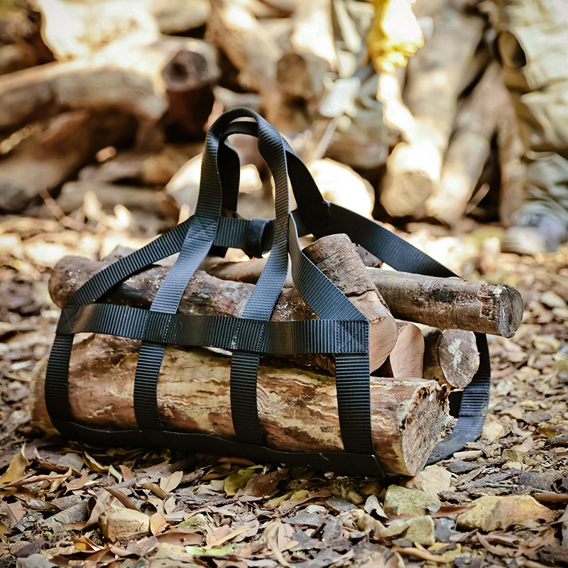 MAUHOSO Firewood Carrier, Heavy Duty Log Carrier for Firewood, Wood Carrier for Firewood
