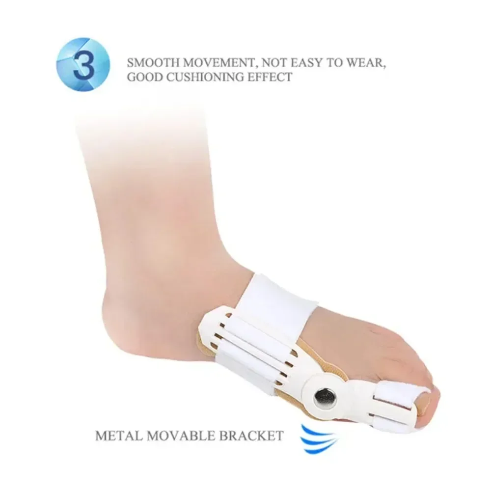 Orthopedic Bunion Corrector Device Hallux Valgus Toe Correction Pedicure Foot Care Legs Thumb Goodnight Daily Big Bone Orthotics