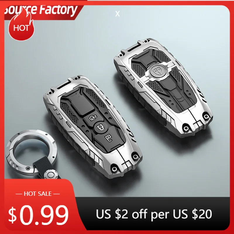 

Автомобильные наклейки из сплава, чехол для ключей от автомобиля, держатель для брелка, защита для Ford Mondeo Lincoln Aviator Navigator F150 Raptor F